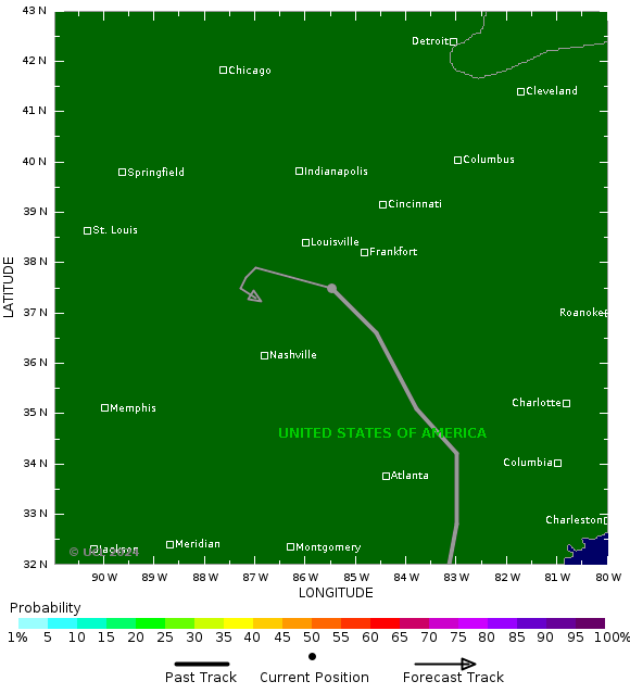 Storm Tracker Map